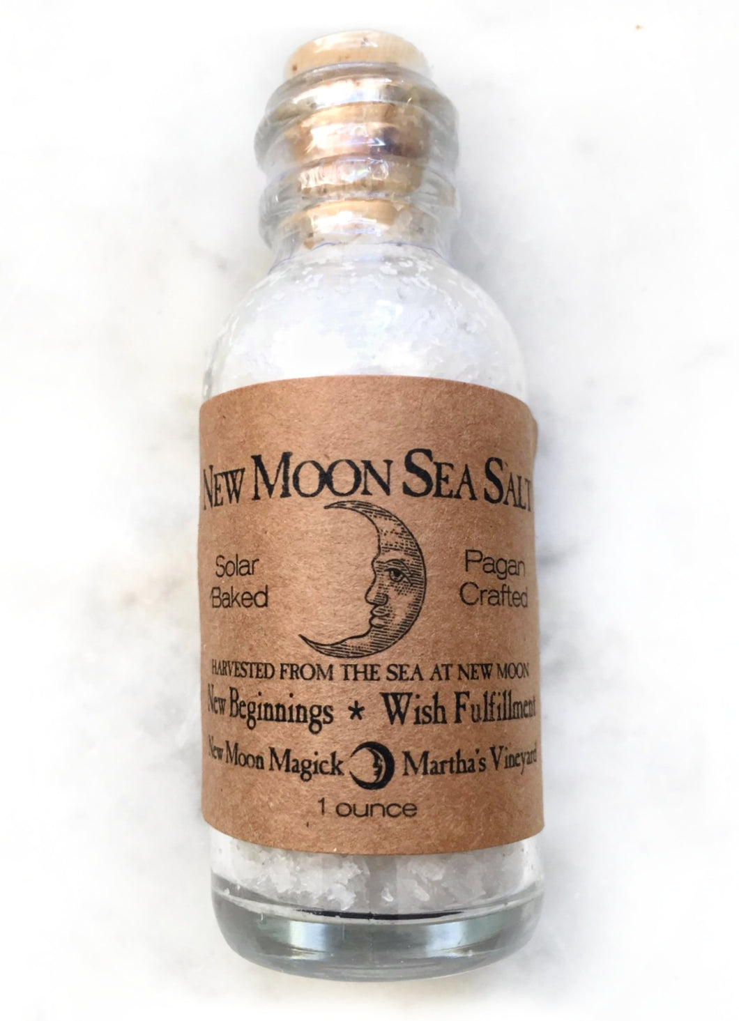 New Moon Sea Salt from Martha's Vineyard - Enchanted Chocolates of Martha's Vineyard