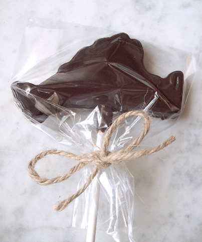 Martha's Vineyard Molded Chocolate Lollipops - Enchanted Chocolates of Martha's Vineyard